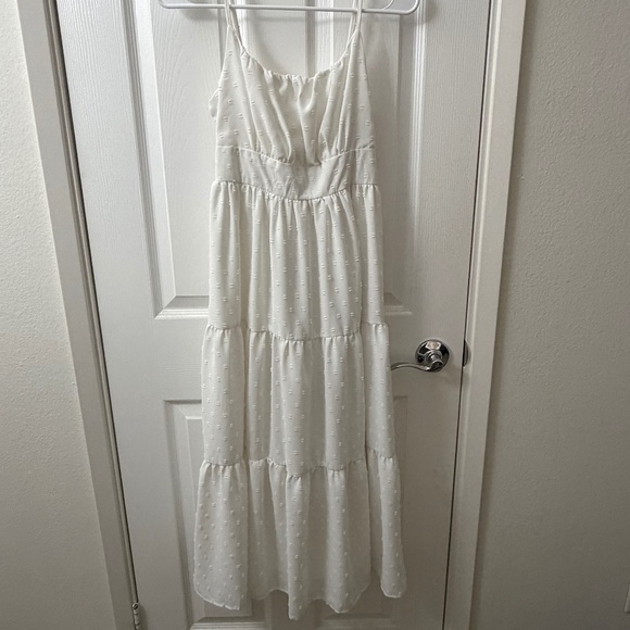 Dresses & Skirts - White midi sun dress